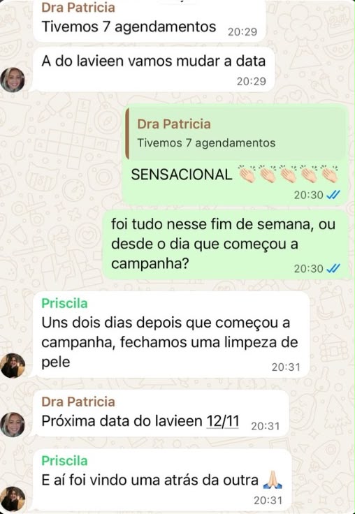 Resultado real #11 — Agendamentos e Leads