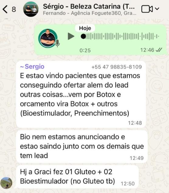 Resultado real #19 — Agendamentos e Leads