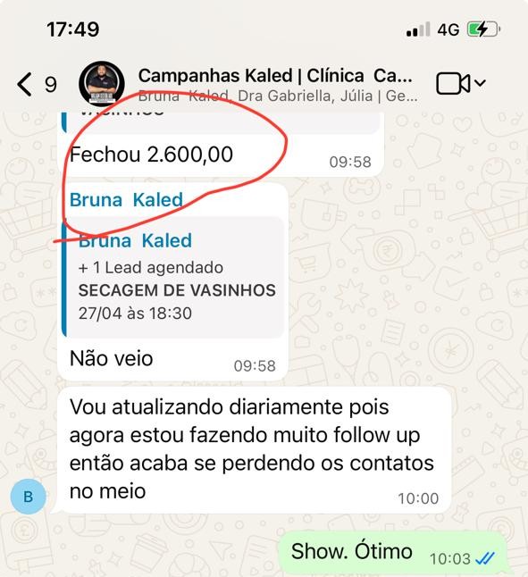 Resultado real #44 — Faturamento e Vendas