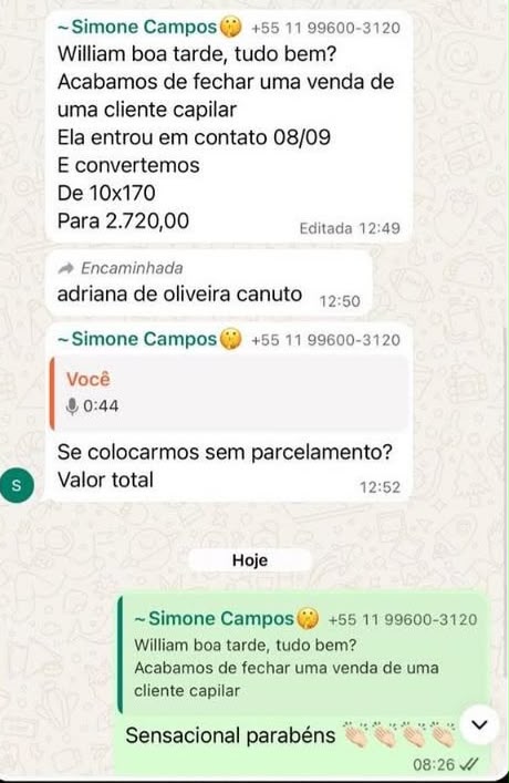 Resultado real #45 — Faturamento e Vendas