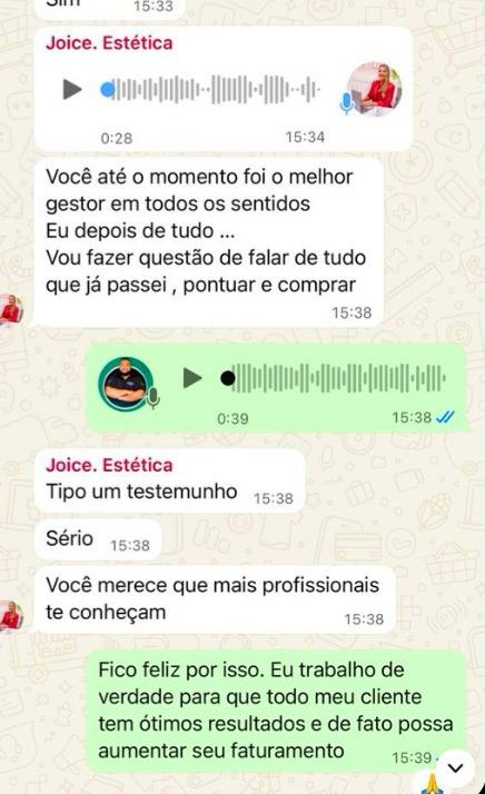Resultado real #30 — Feedbacks de Clientes